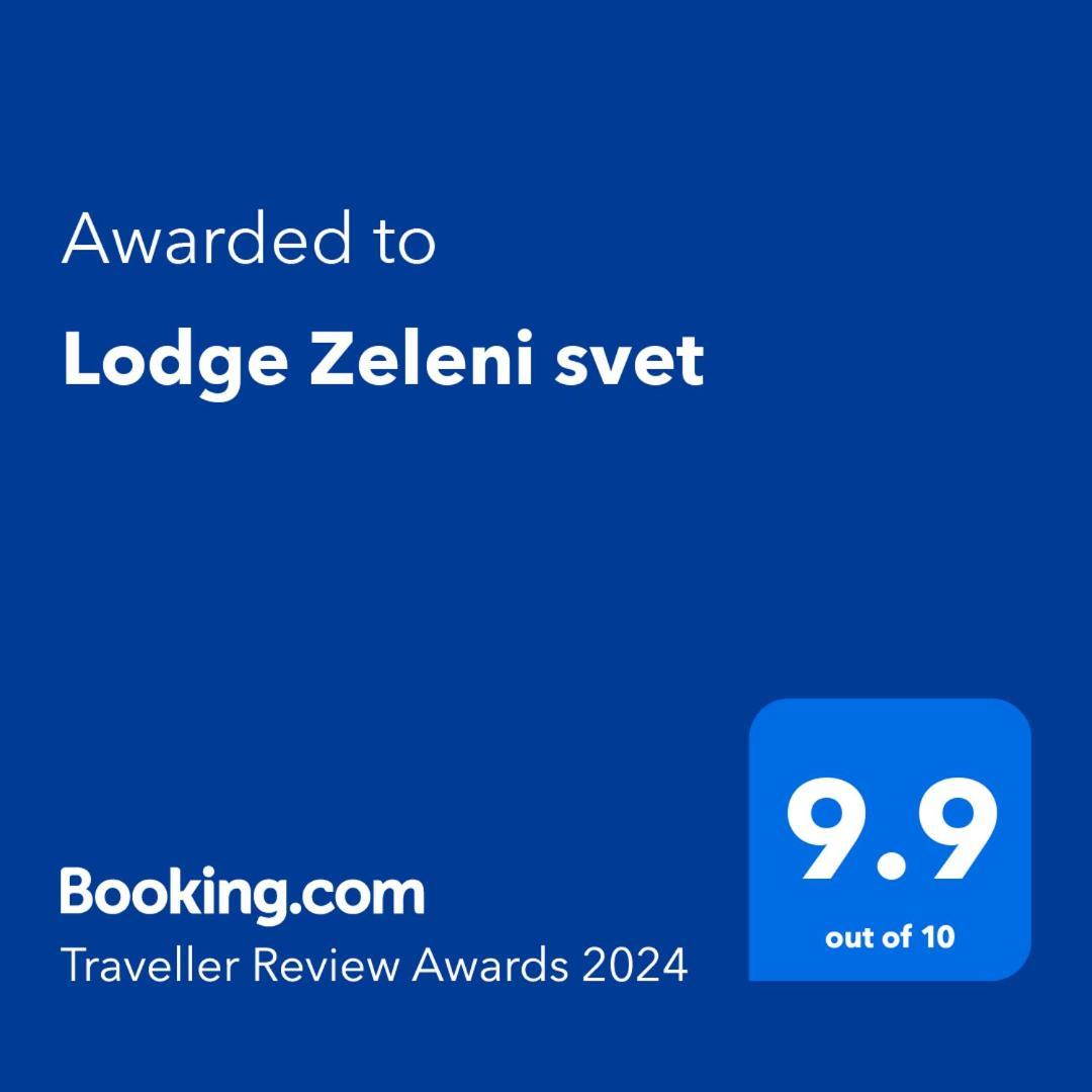 Lodge Zeleni Svet Crni Vrh Exteriér fotografie